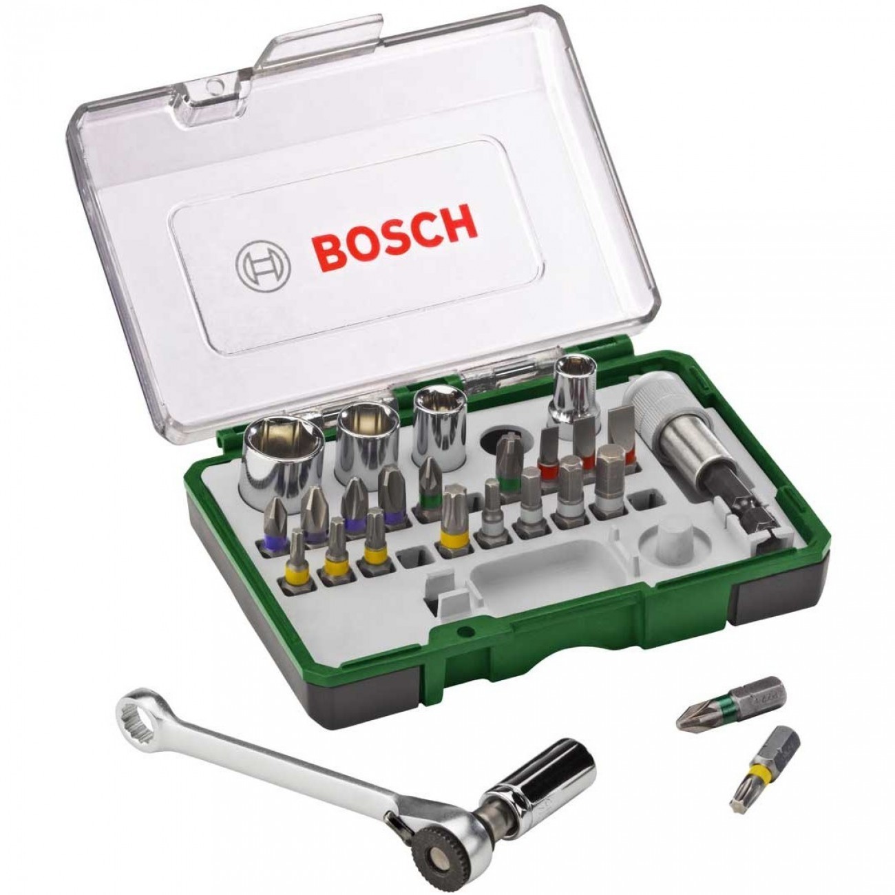 Bits e Soquetes Kit 27 Pçs Bosch 