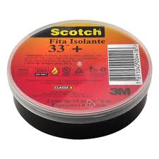 Fita Isolante Scoth 33+ 10m Anti-chama