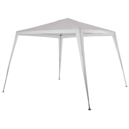 Gazebo 2,0m x 2,0m x 2,50m Branco Rafia 