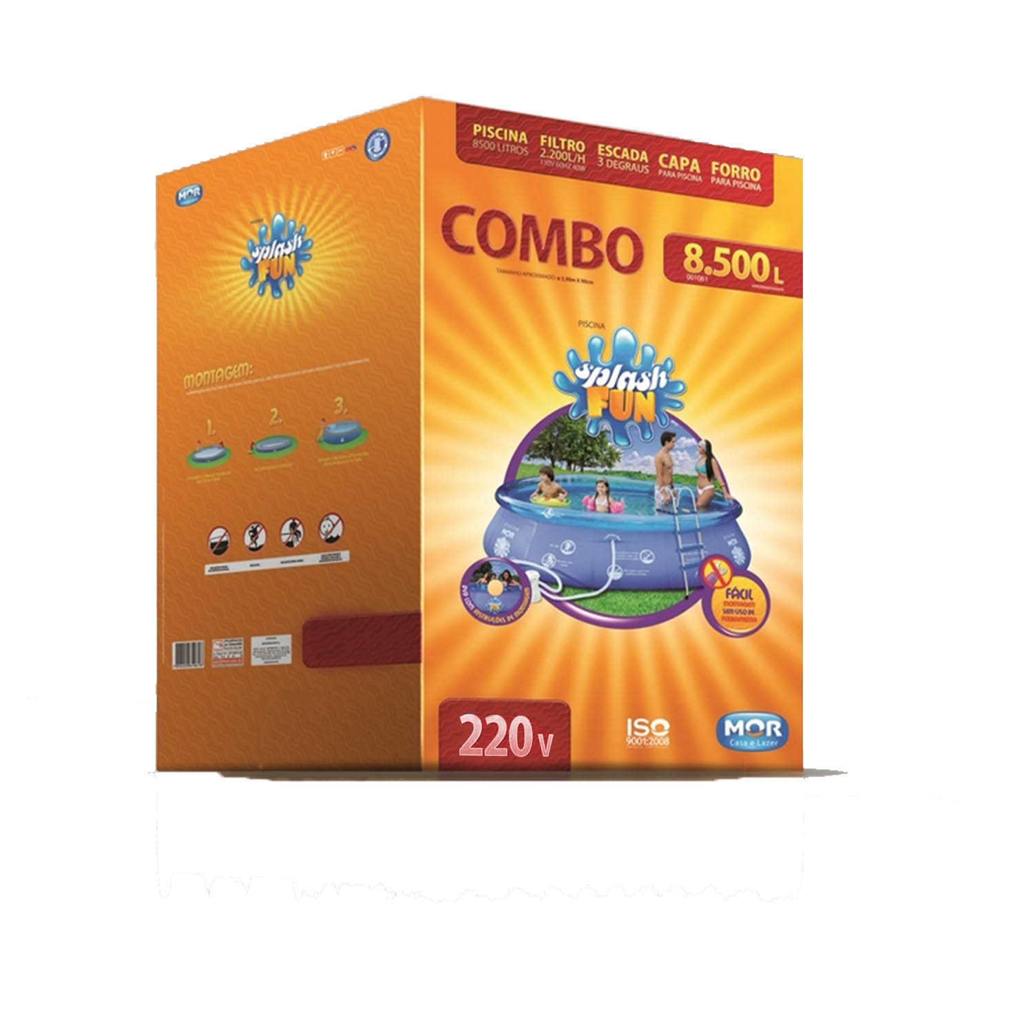 Piscina Mor 8500l Combo 220v 