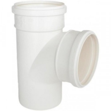 Tee 150mm Esgoto Branco 