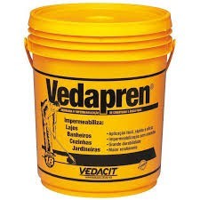 Hidroasfalto 18l Vedapren Preto