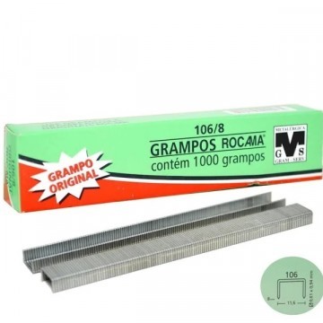Grampo Grampeador Rocama  8mm