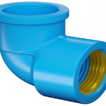 Joelho 25mm x 3/4 90° água L/r Azul Amanco 
