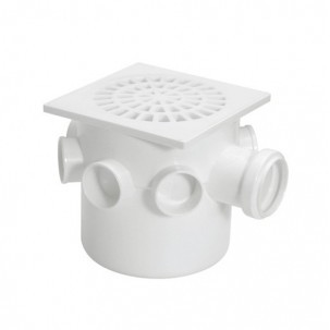 Caixa Sifonada 100mm x 100mm x 50mm Herc 