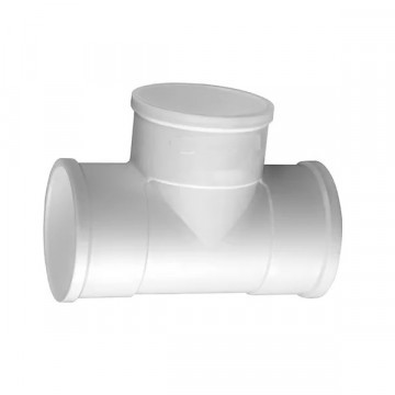Tee 40mm Esgoto Branco Amanco
