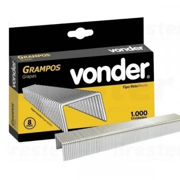 Grampo Grampeador 08mm Vonder