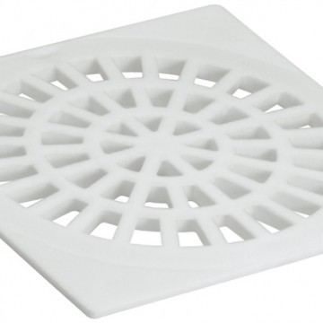 Grelha Ralo Pvc Quadrada 100mm 