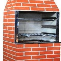 Churrasqueira de Concreto Tijolinho Ceramica 
