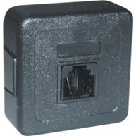 Plug Macho Telefone Adaptador Jack 