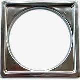 Porta Grelha Inox 250mm 