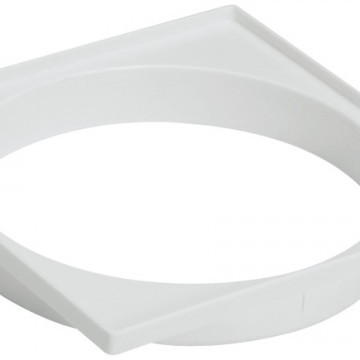 Porta Grelha Pvc Quadrada 100mm 