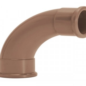 Curva 40mm x 90ºágua Soldavel Marrom Amanco