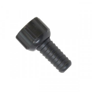 Bico Torneira Preta 1/2 Pvc