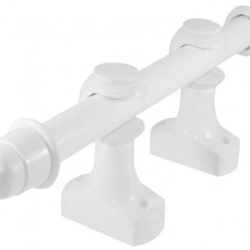 Tubo Cortina Kit Branco 1,50m 
