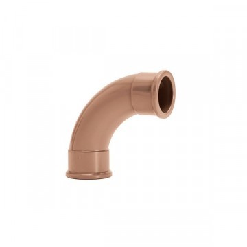 Curva 90° 32 mm Soldavel Marrom