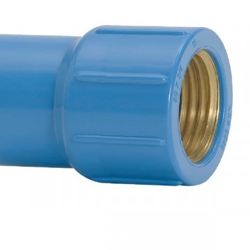 Luva 25mm x 1/2 água L/r Azul Amanco 