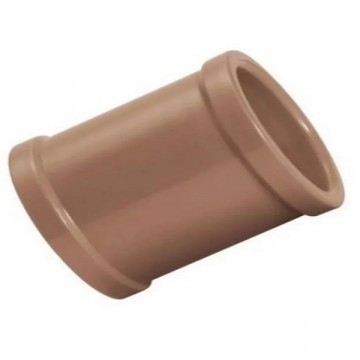 Luva 20mm água Soldavel Marrom Amanco