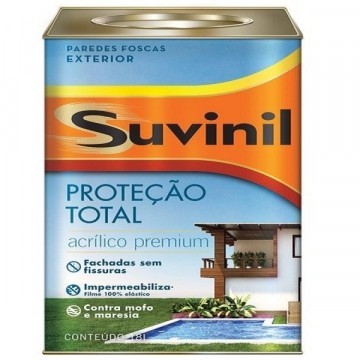 Tinta Acrilica Fachada/protecao Total Branco Suvinil 18l 