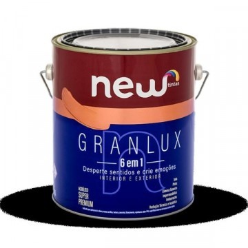 Tinta Acrílica Emborrachada Granlux 3,6lts 