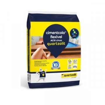 Argamassa Ac3 Quartzolit Cinza 20kg 