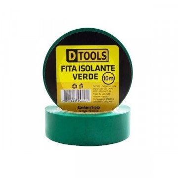 Fita Isolante Verde 10m