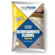 Rejunte Vitaforte kg Cinza ártico 