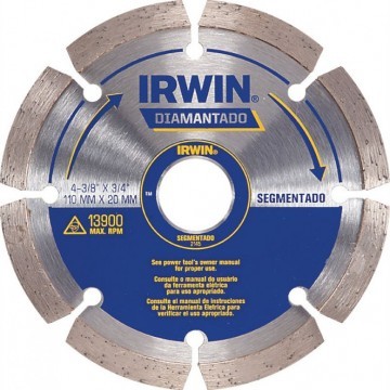 Disco Diamantado Irwin Segmentado  002145 110x2 