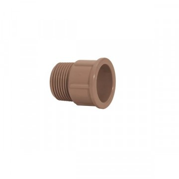 Adaptador 20mm x 1/2   água lr Marrom Amanco