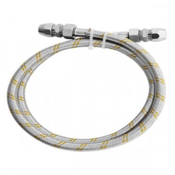 Engate Flexível Inox 1/2 2,0m Gas Blukit