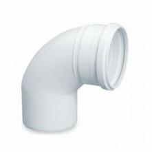 Curva 40mm Esgoto Branca Curta Amanco 
