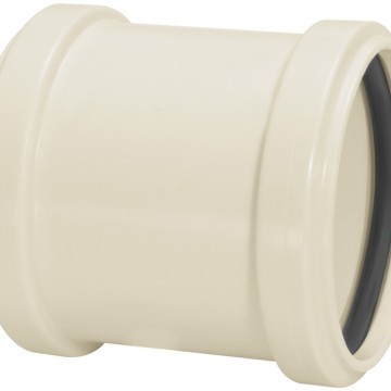 Luva 50mm Esgoto de Correr Branca Amanco 