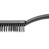 Escova Aço Cabo Pvc 4 Fileiras 