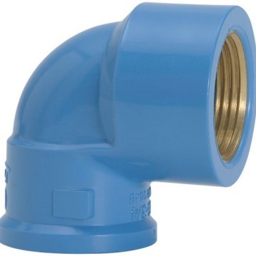 Joelho 25mm x 1/2 90° água L/r Azul Amanco 