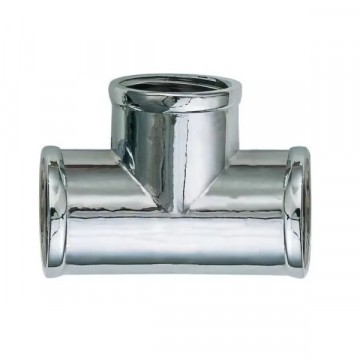 Tee Latão 1/2 BSP Cromado Jackwall