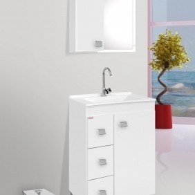 Balcão Ecco Fabribam 60cm - Branco 