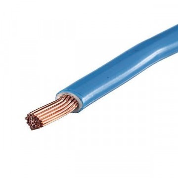 Cabinho 6mm Flexível Azul 