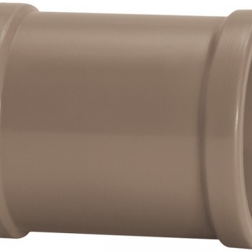 Luva 60mm água Soldavel Marrom Amanco 