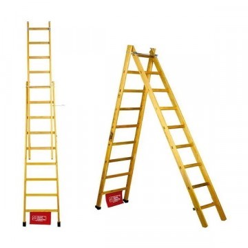 Escada Madeira 2x9 d Extensiva
