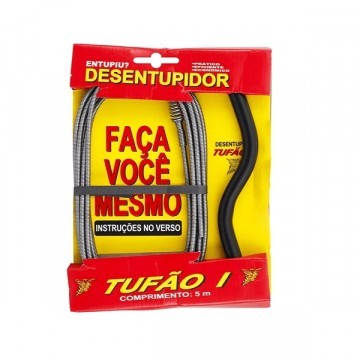 Desentupidor Metal Tufao 5m