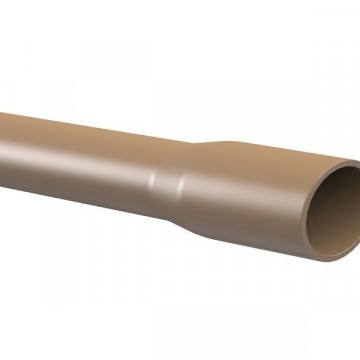 Tubo 60mm água Marrom 