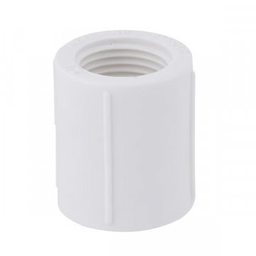Luva 3/4" água Roscavel Branca Amanco
