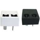 Plug Macho Telefone Duplo 2 Americano 