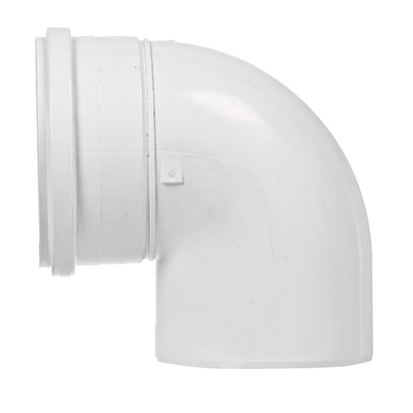 Joelho 100mm 90° Esgoto Branco Amanco 