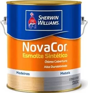 Esmalte Sintetico Alto Brilho Novacor 3,6l Sherwin Williams 