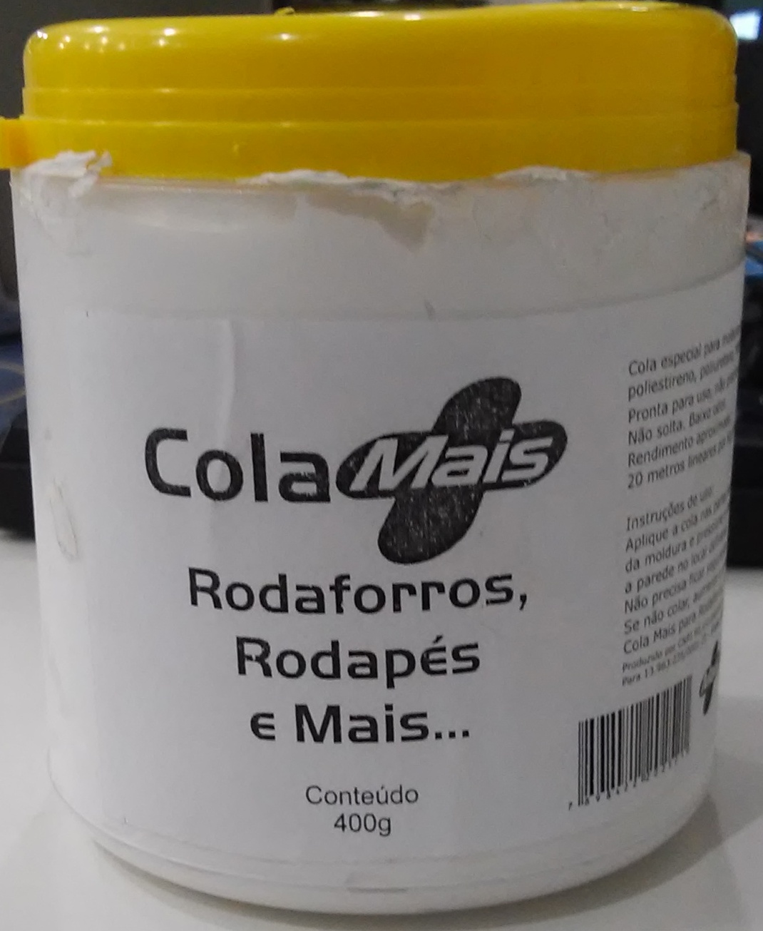 Moldura Cola Isopor 1/2 K(rend 20m)