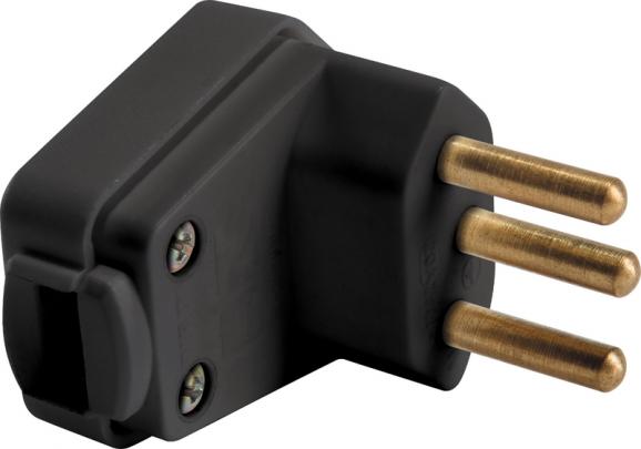 Plug Macho Triangular 20a Tramontina 