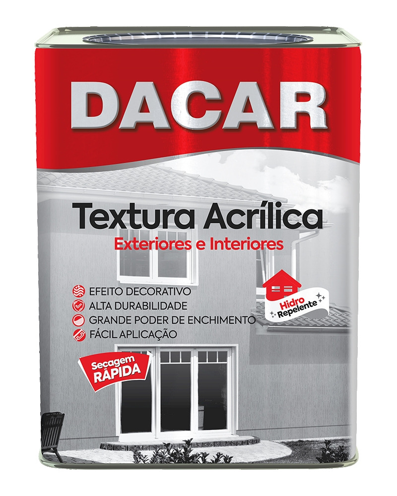 Textura Rustica Acrílica  28kg Dacar 