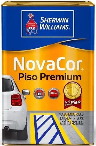 Tinta Piso Novacor Concreto 18l Sherwin Williams 