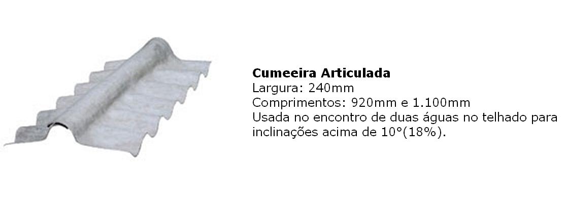 Cumeeira Articulada 6mm Par 